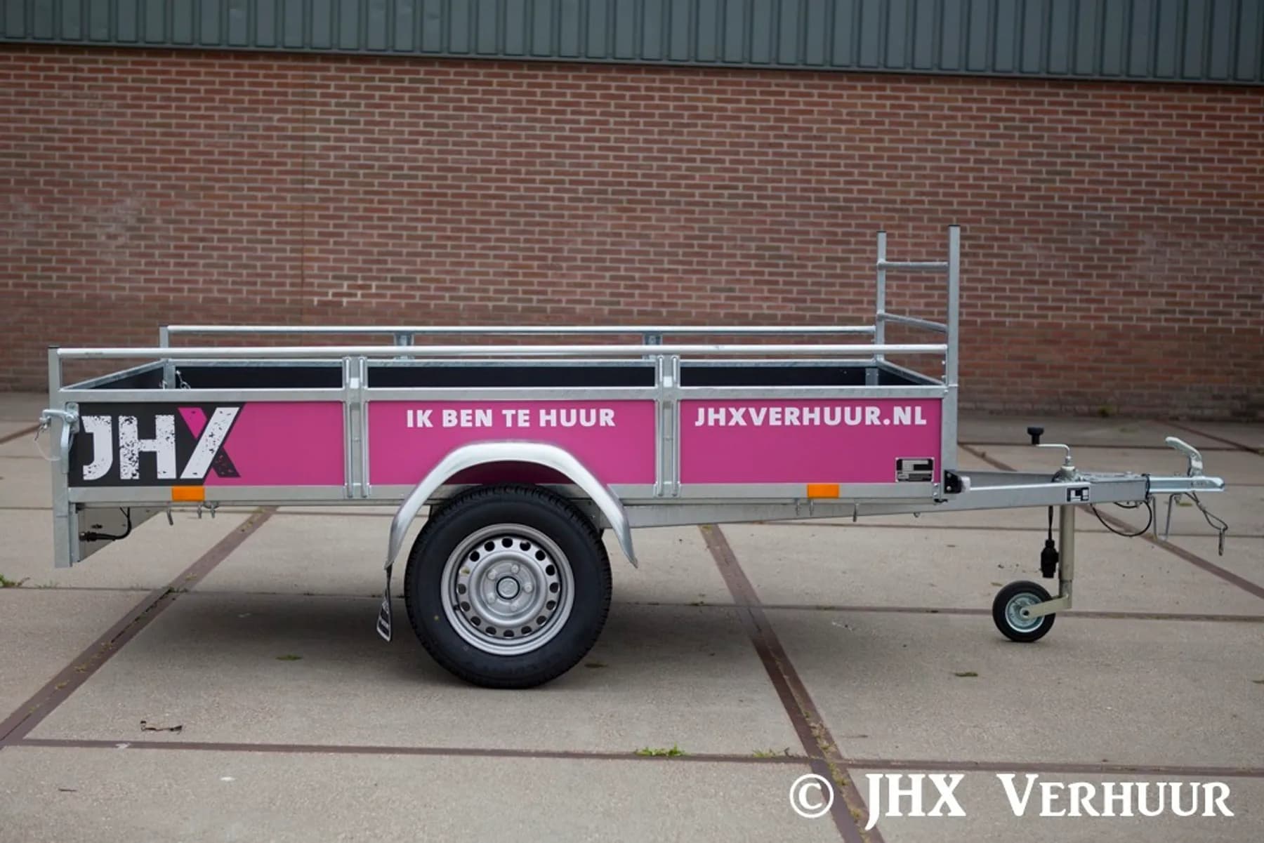 Aanhanger enkel-as – 750KG