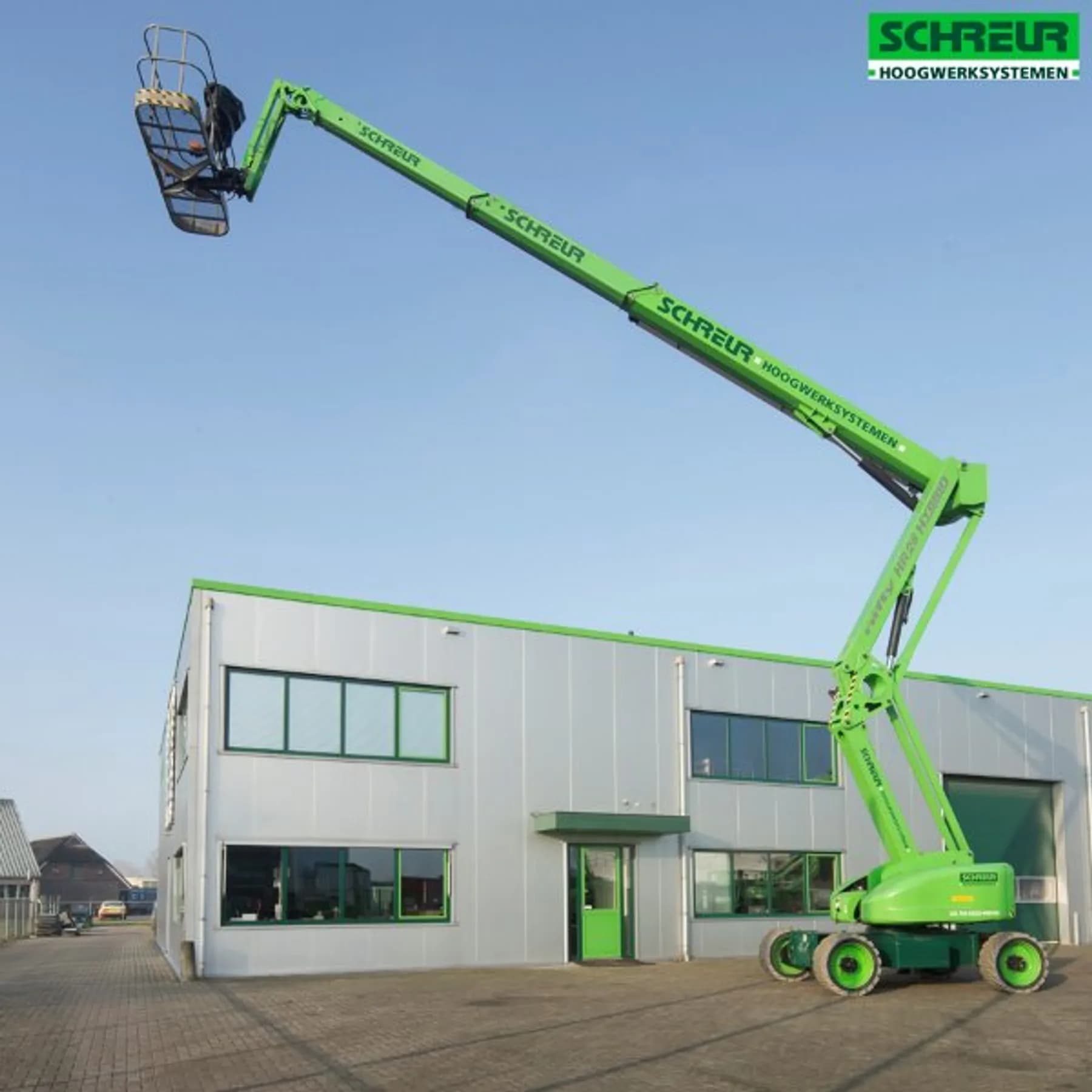 Niftylift HR28 Hybrid knikarm hoogwerker accu