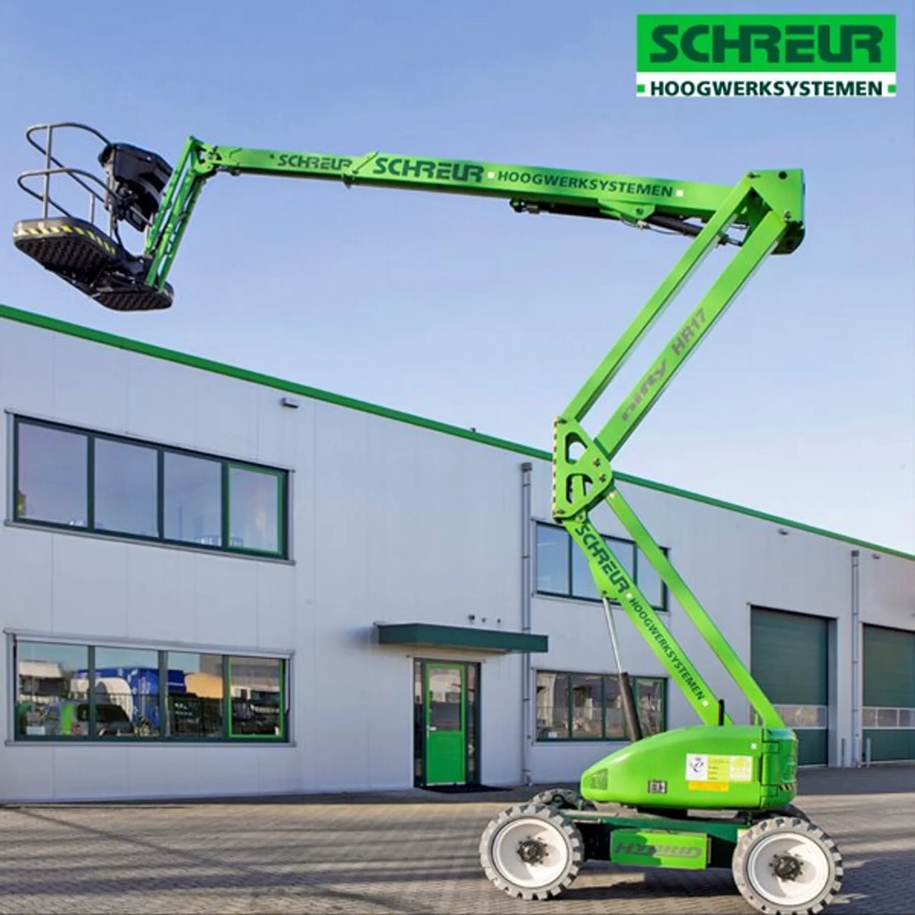 Niftylift HR17 Hybrid knikarm hoogwerker accu