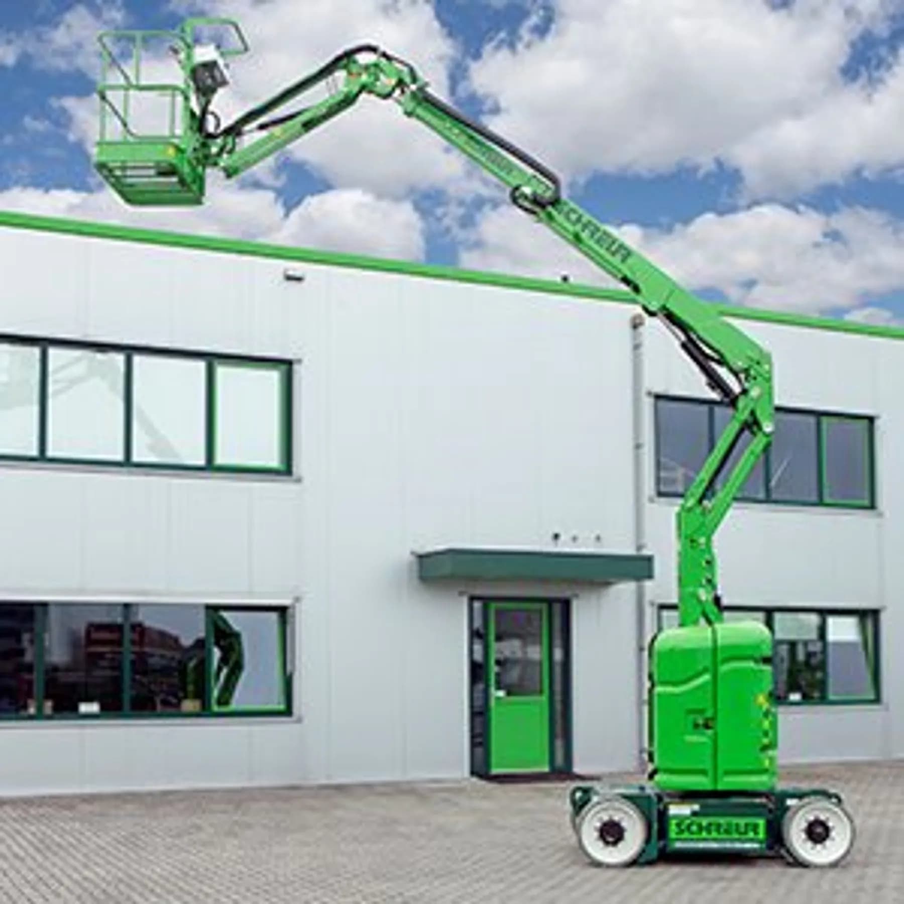 SkyJack SJ30 knikarm hoogwerker accu
