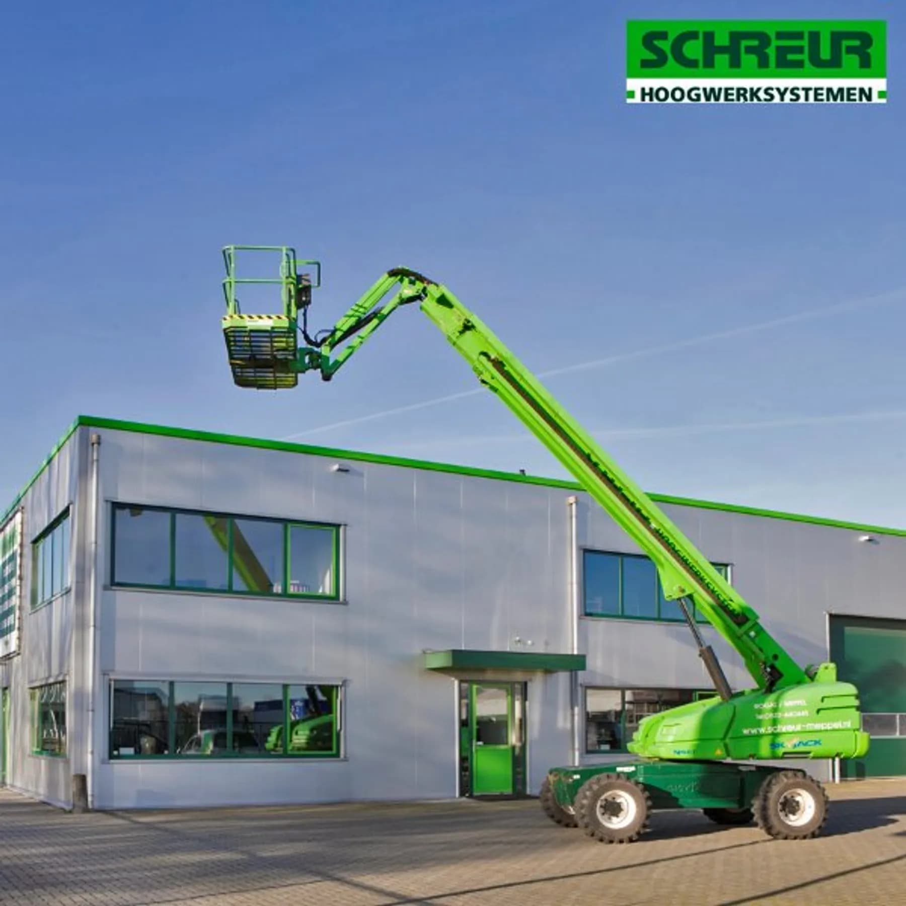 SkyJack SJ45 telescoop hoogwerker diesel