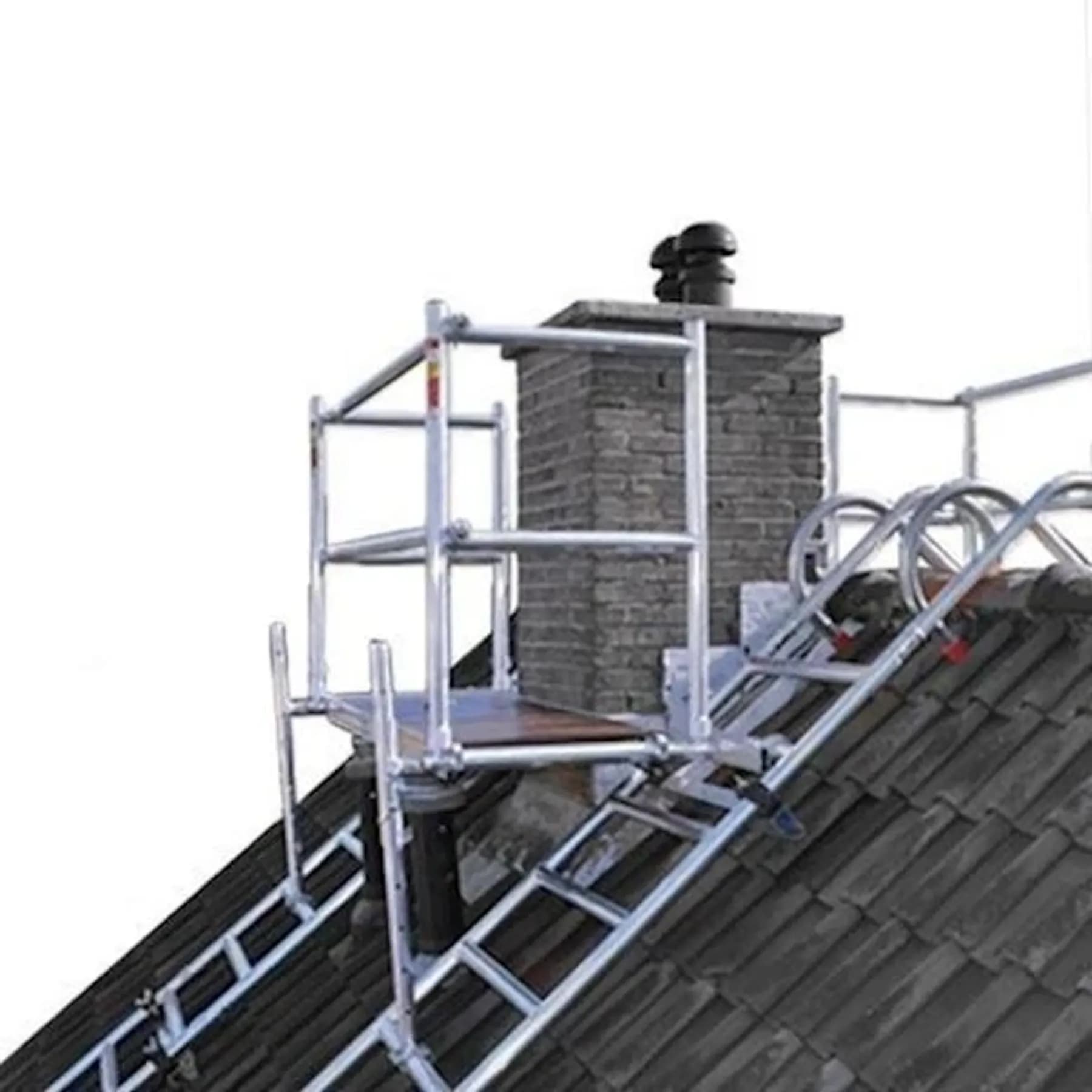 Schoorsteen dak steiger dubbel Aluminium