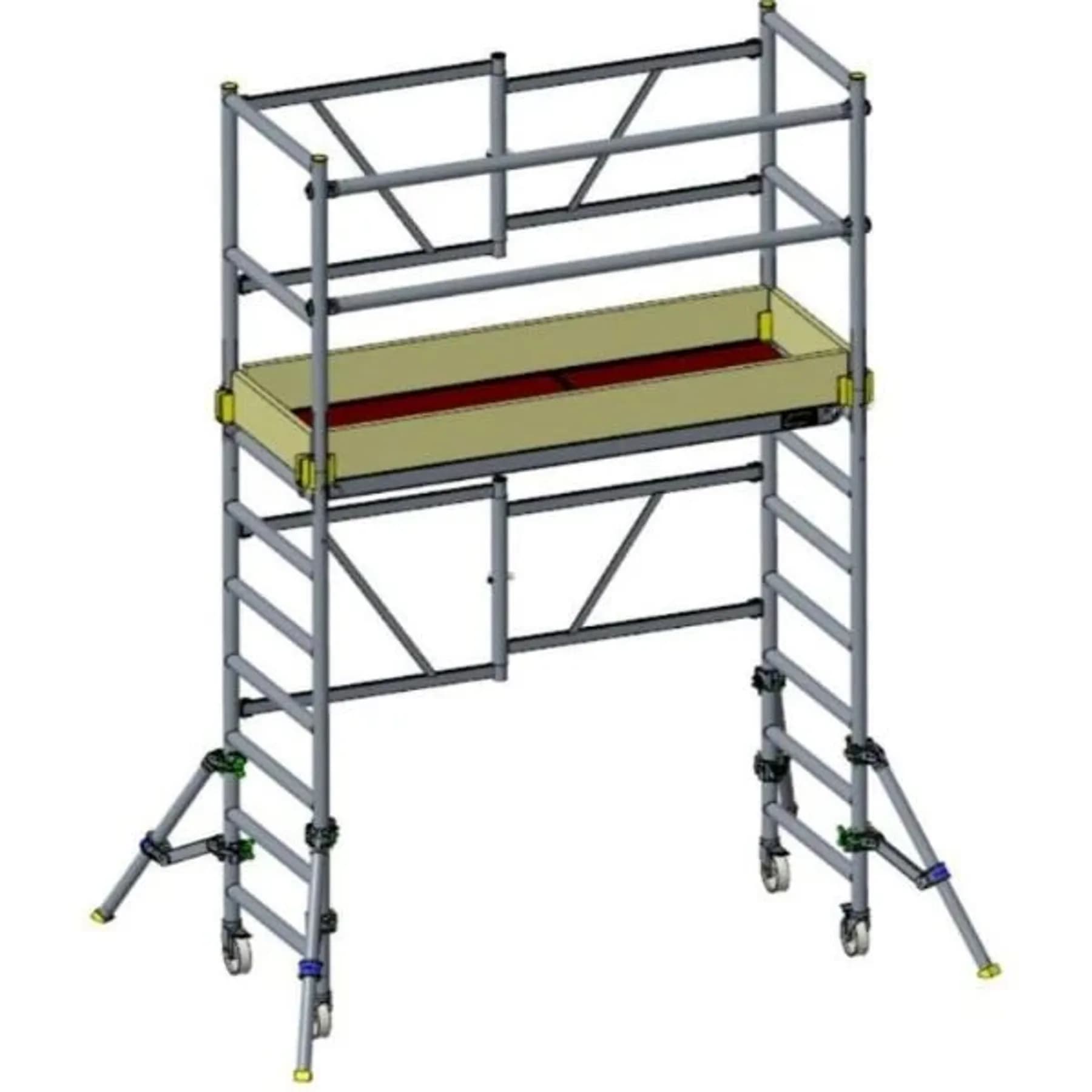 Kamersteiger aluminium