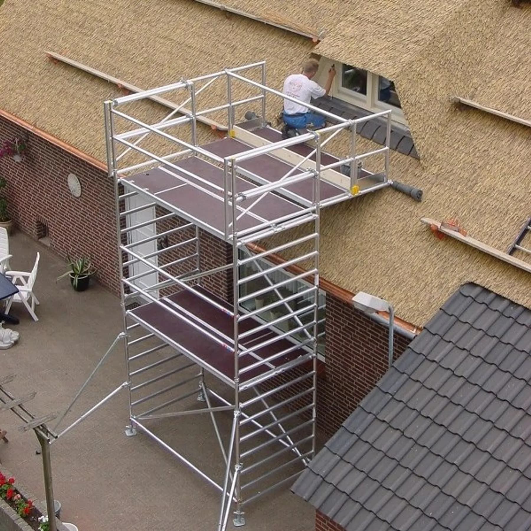 Dakkapel steiger uitbouw frame