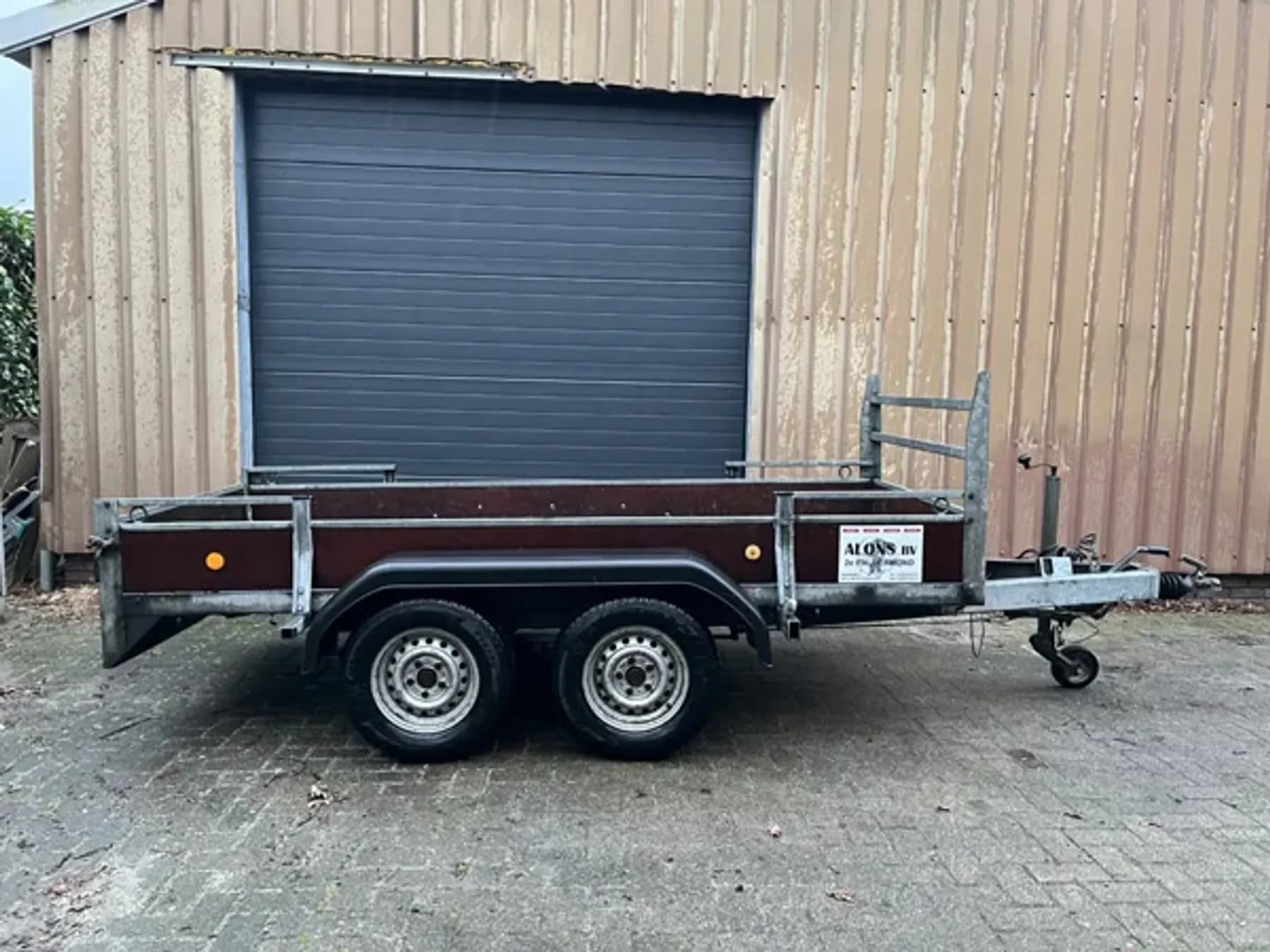 Aanhangwagen tandem as 3m
