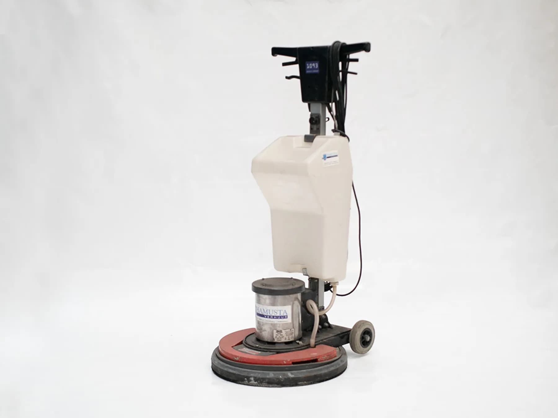 Schrob- en boenmachine 250m2