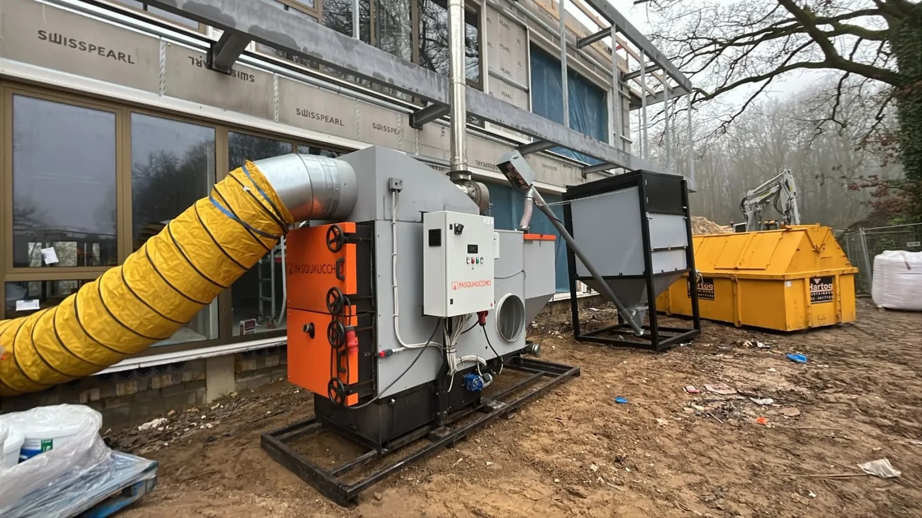 Pelletheater 200KW