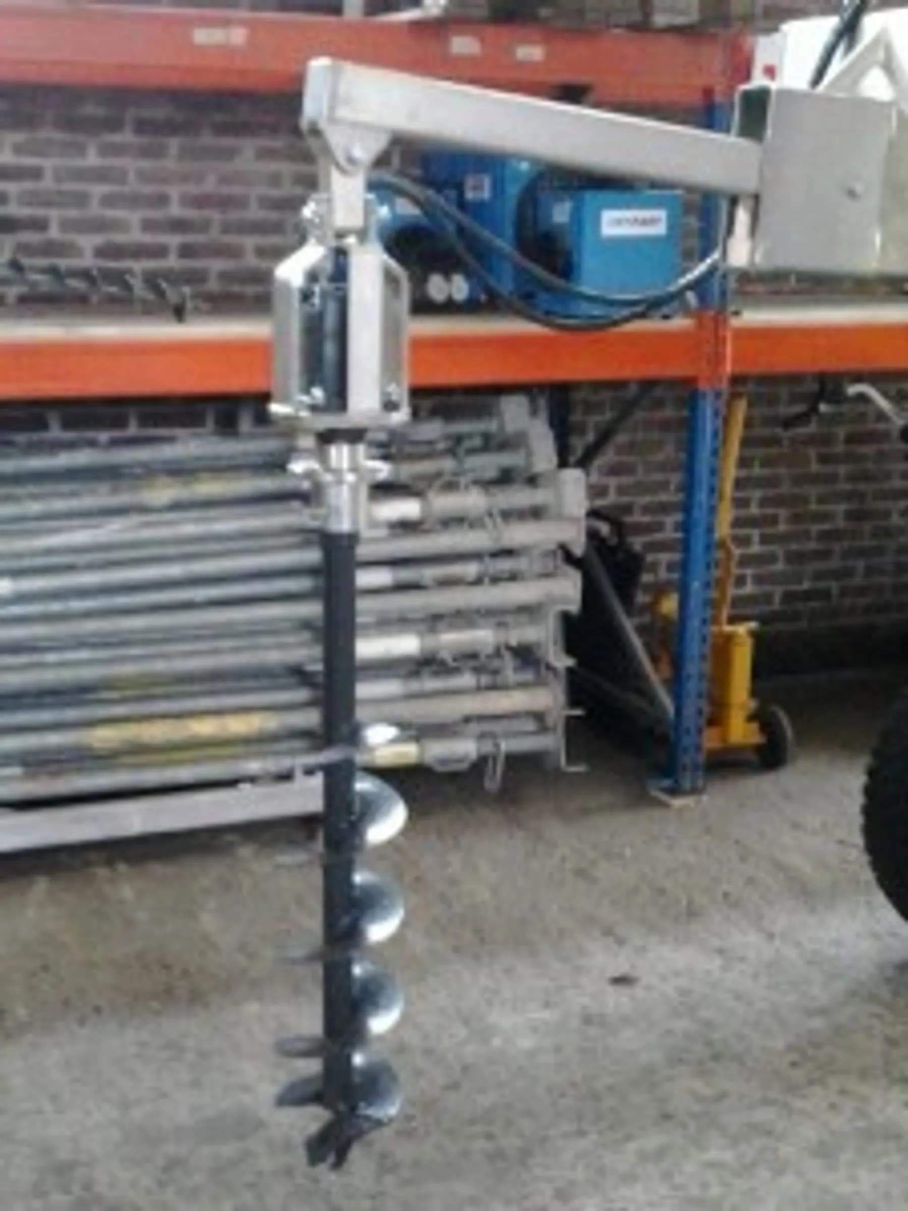 Hydraulische grondboor