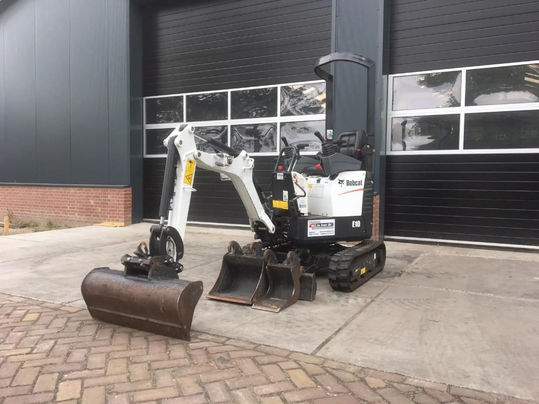 Mini-graafmachine 1 ton