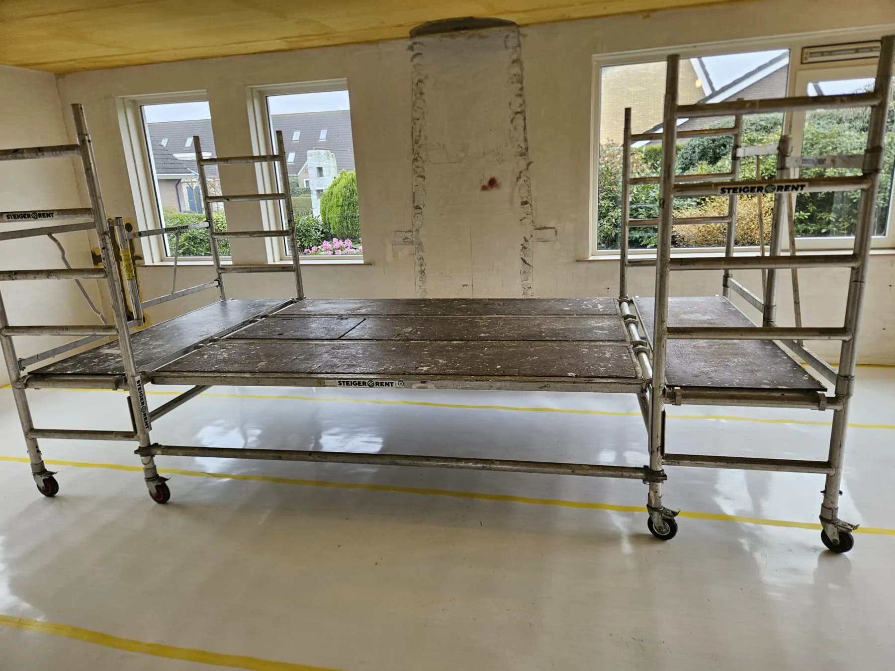 Mobiele (stukadoor) platformsteiger