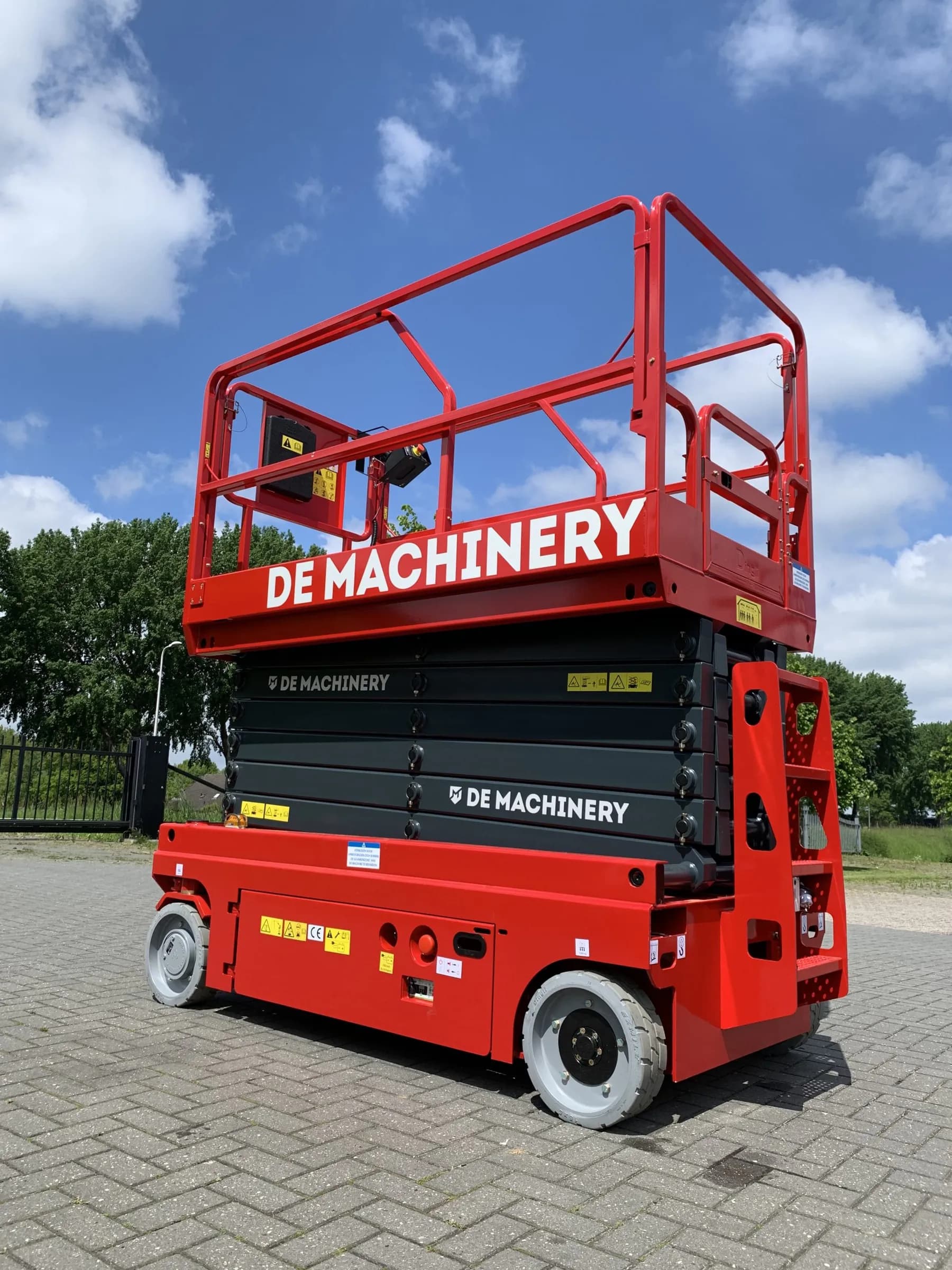13.80m Elektrische schaarhoogwerker