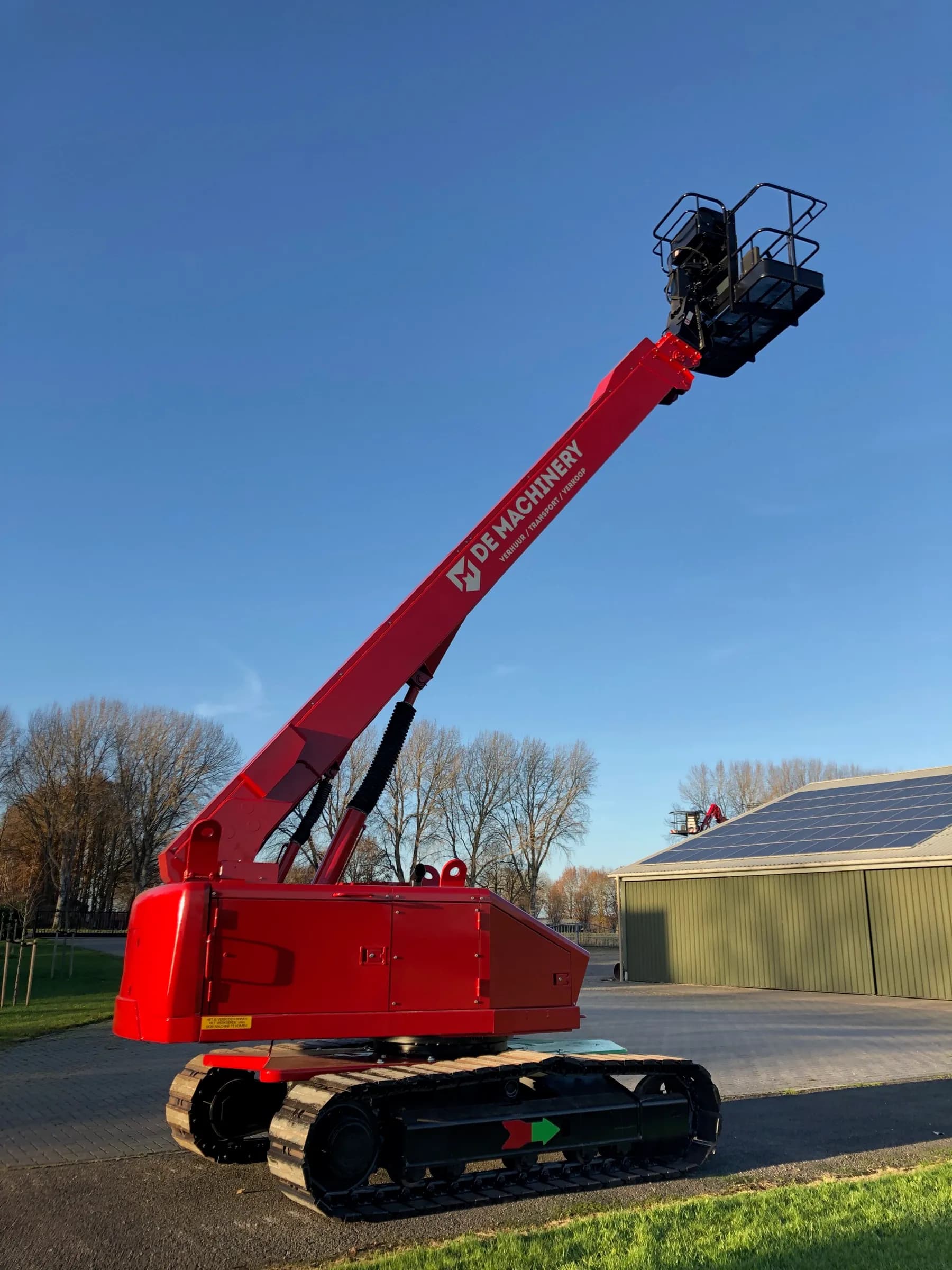 20 m Telescoophoogwerker rups