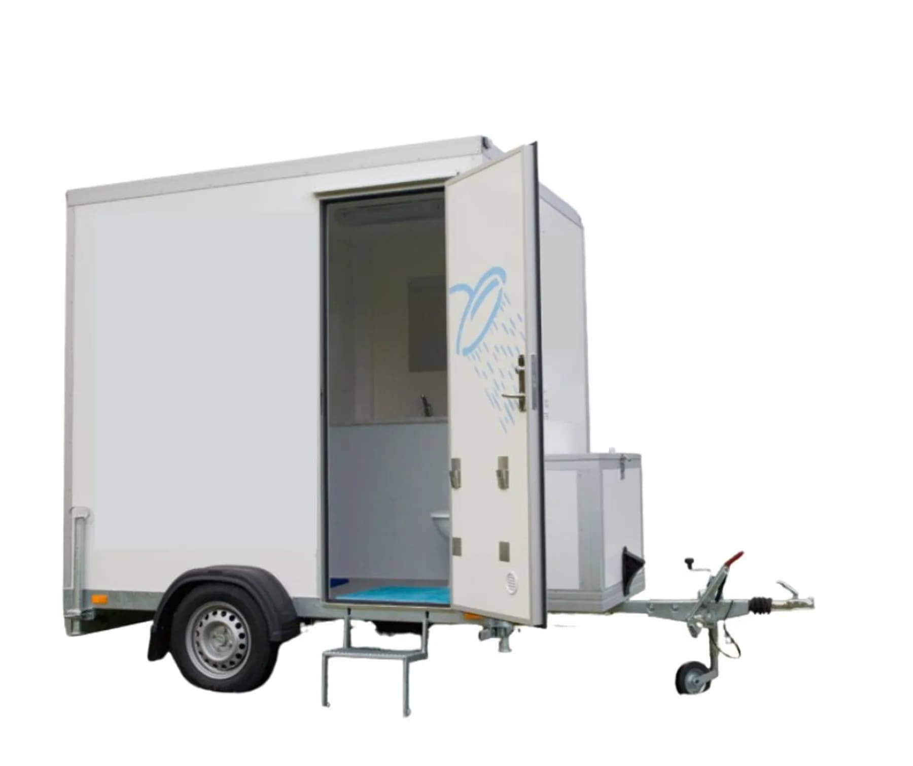 Mobiele douchewagen