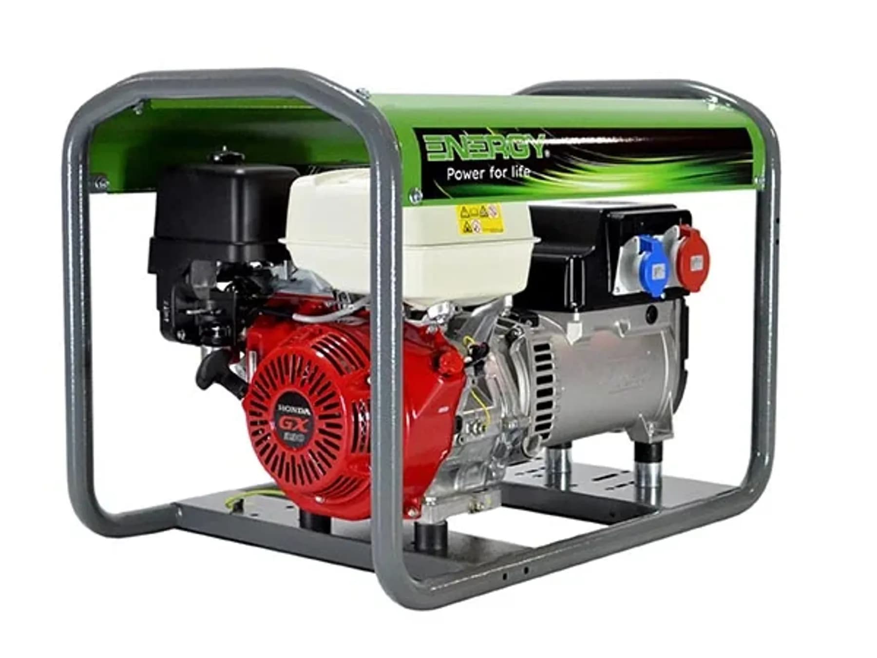 Aggregaat 7 kVA Benzine 400V