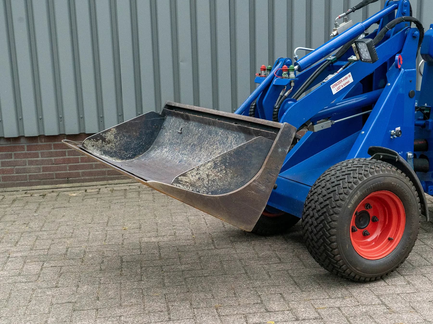 Puinbak voor knikmops 80 / 90 / 100