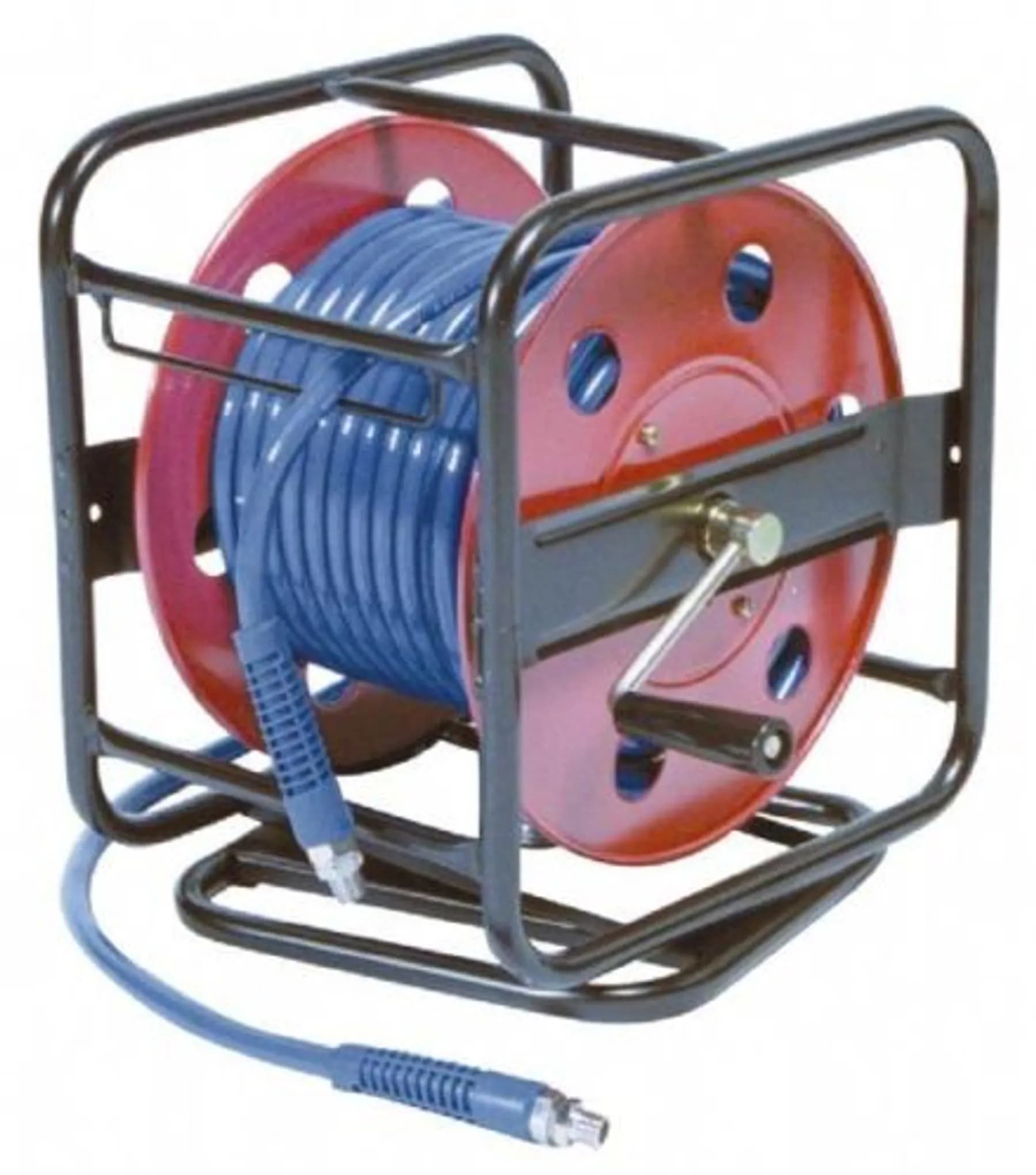 Luchtslanghaspel 30 meter 10mm op haspel