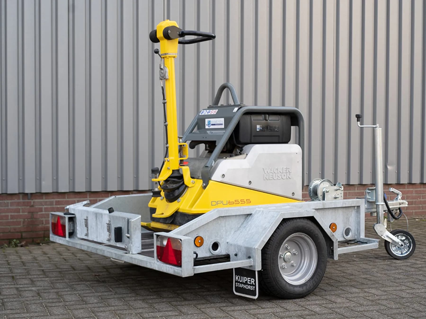 Trilplaat diesel 65KN