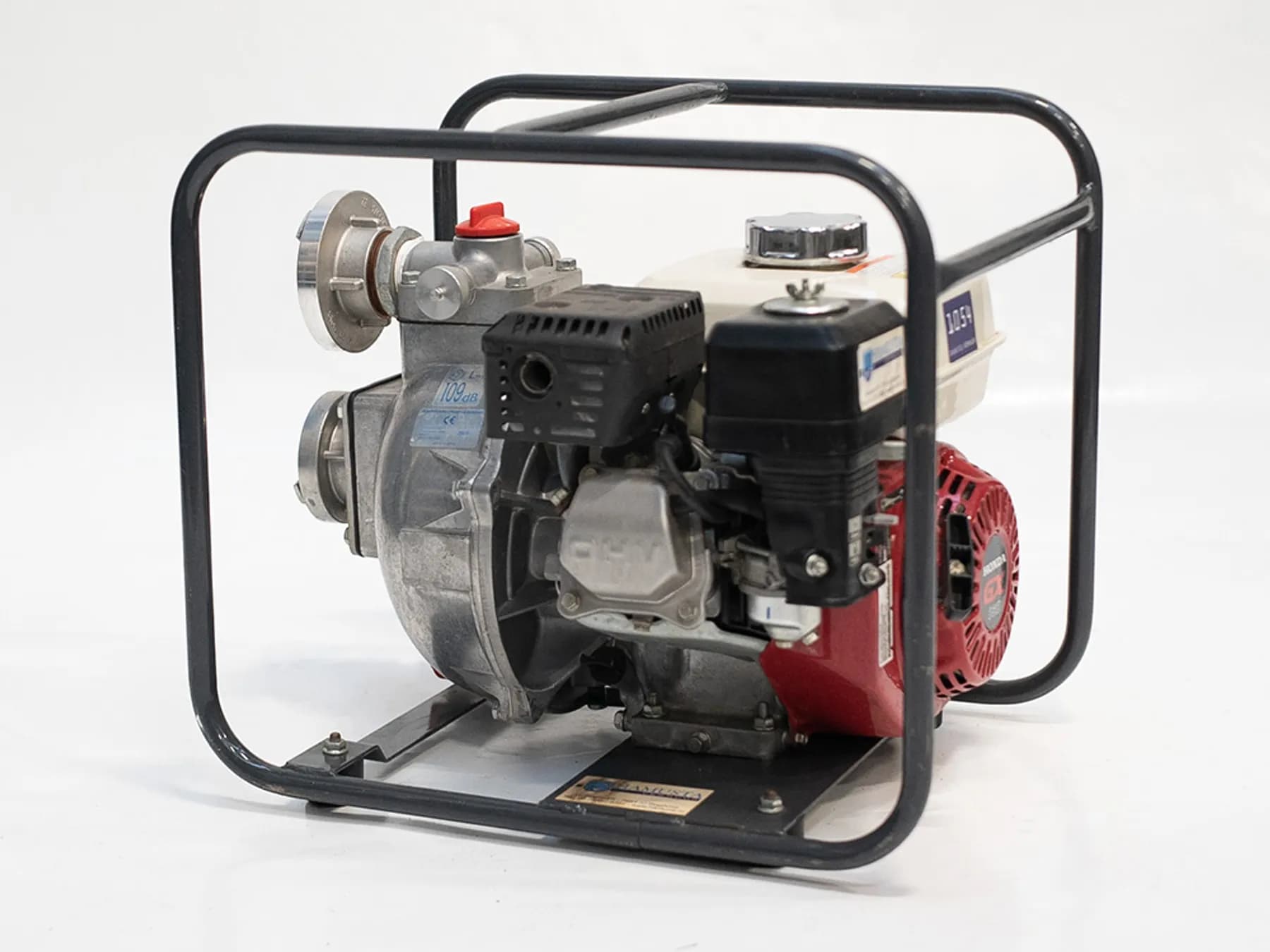 Schoonwaterpomp 24 m³/uur benzine max. 7,5 bar