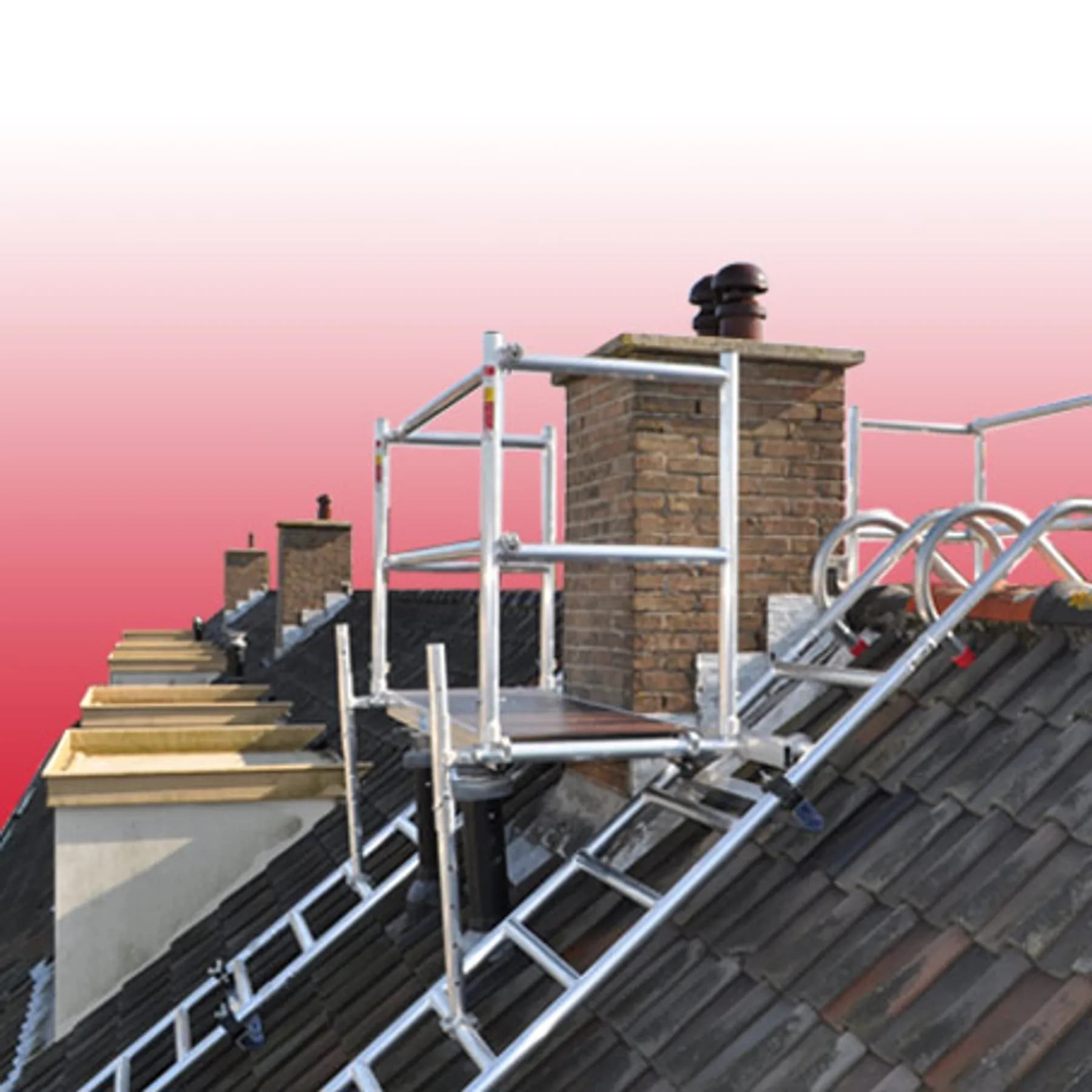 Schoorsteensteiger dubbelzijdig