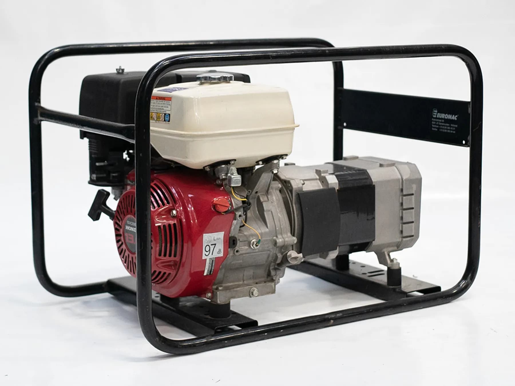 Benzine aggregaat 6 KVA