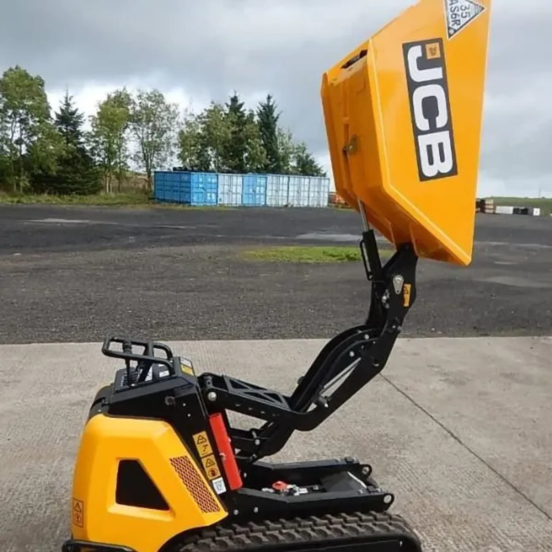 Minirupsdumper huren - Dumper JCB