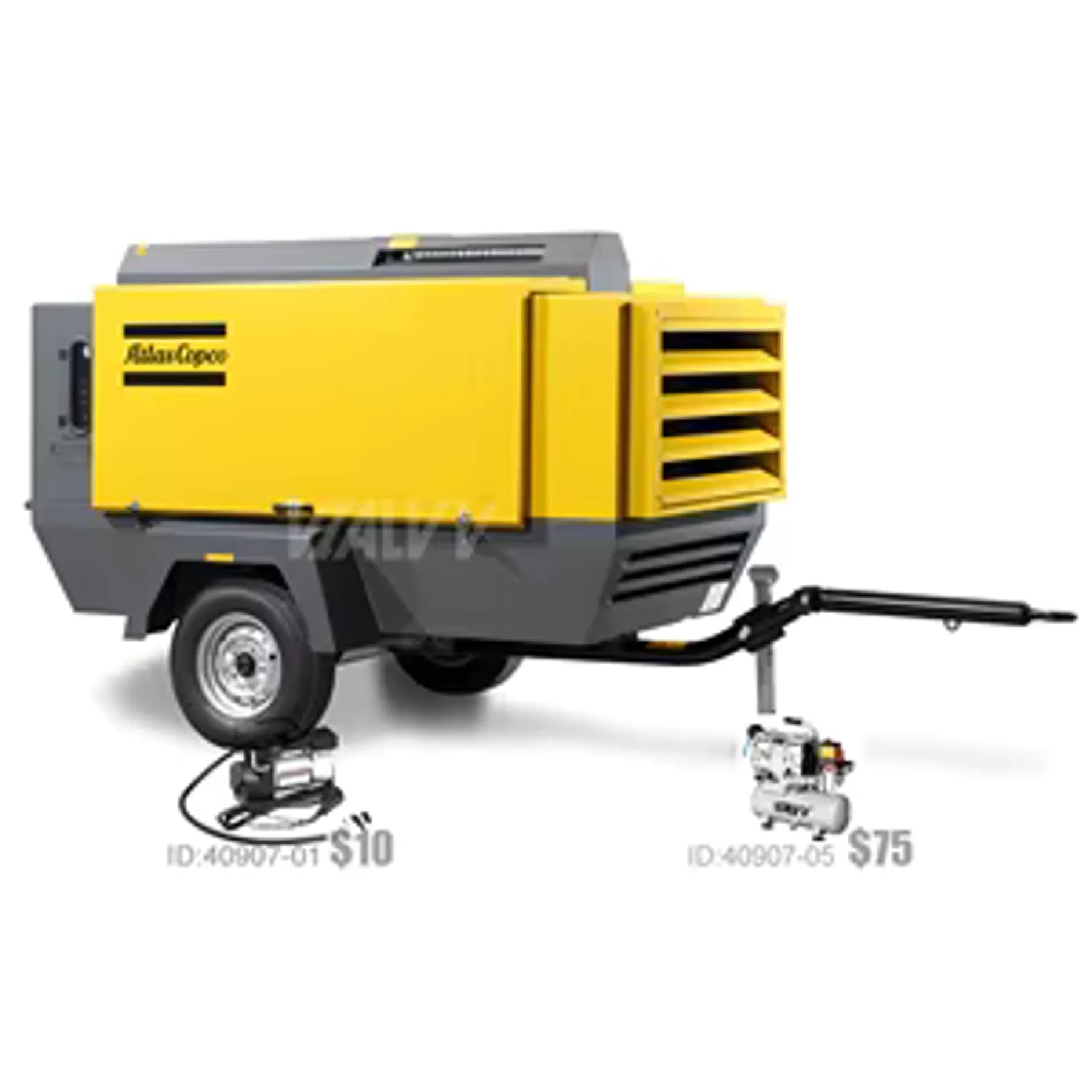 Compressor aanhanger